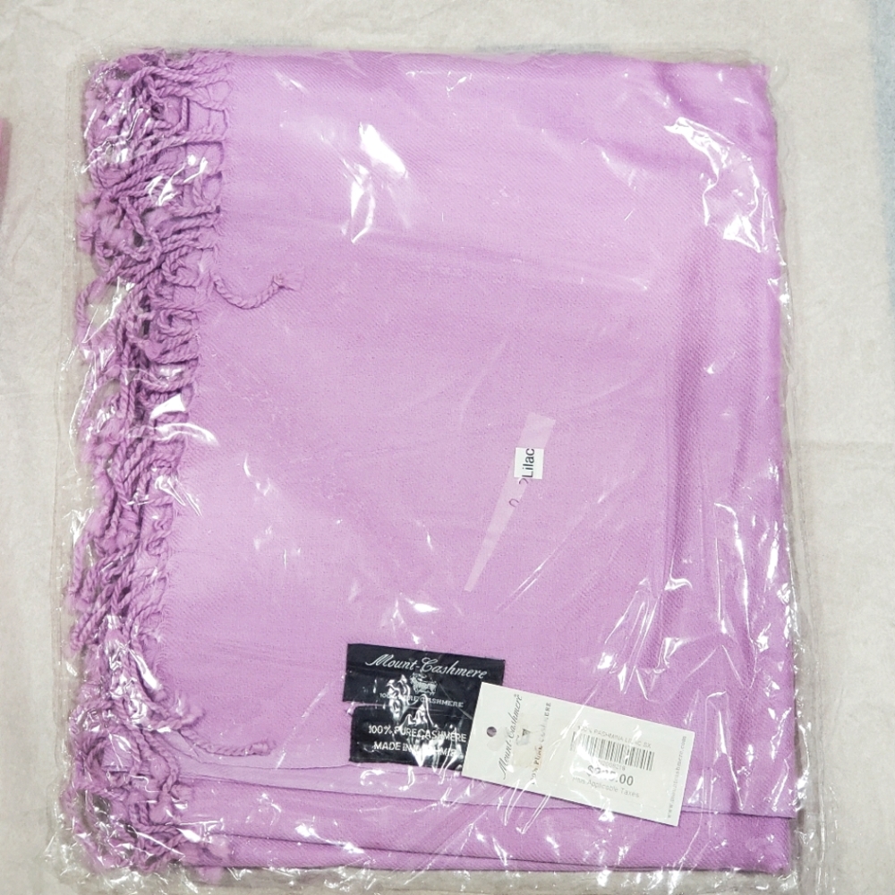 100% Cashmere pashminas